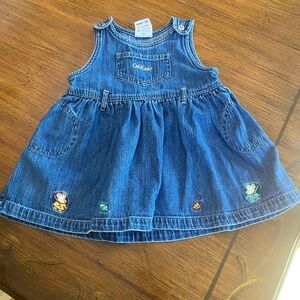 OshKosh B'gosh Blue Denim Kids Dress